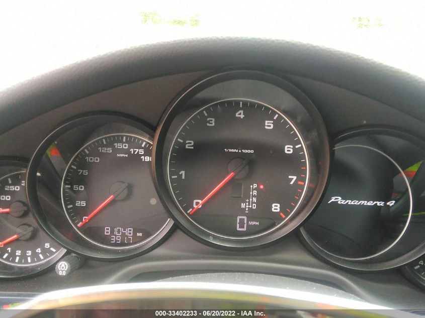 2013 PORSCHE PANAMERA WP0AA2A78DL011504