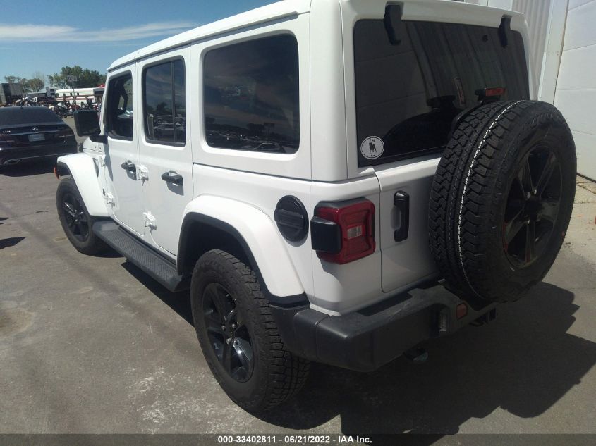 2021 JEEP WRANGLER UNLIMITED SAHARA ALTITUDE 1C4HJXEG1MW606229