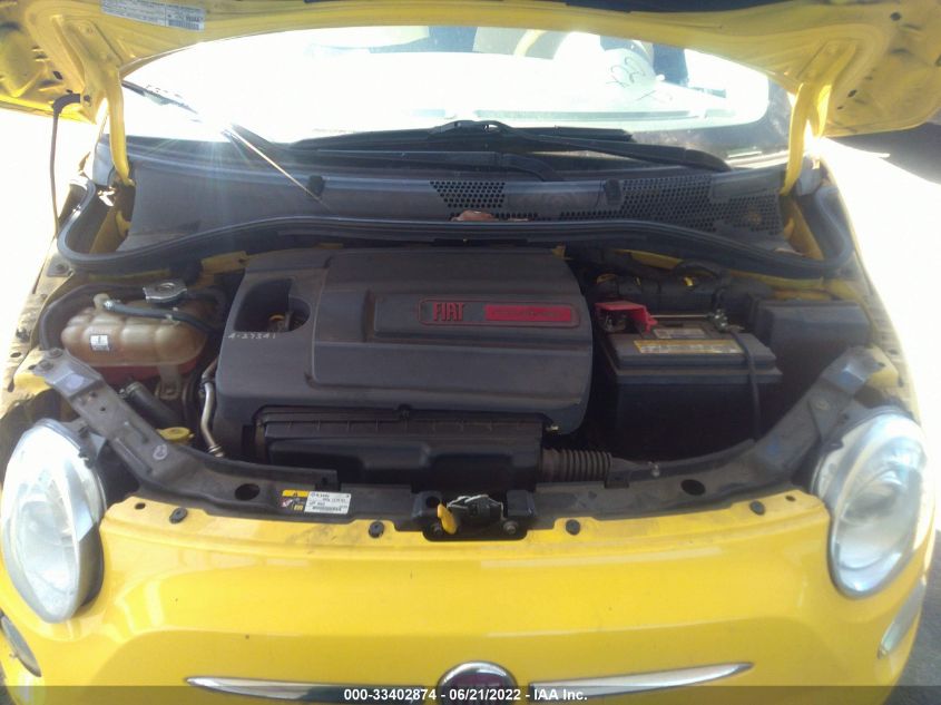 2013 FIAT 500 POP 3C3CFFAR2DT554925