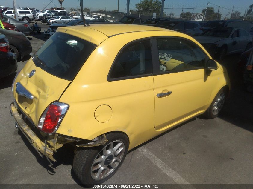 2013 FIAT 500 POP 3C3CFFAR2DT554925