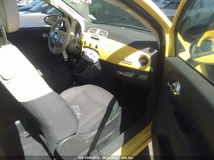 2013 FIAT 500 POP 3C3CFFAR2DT554925