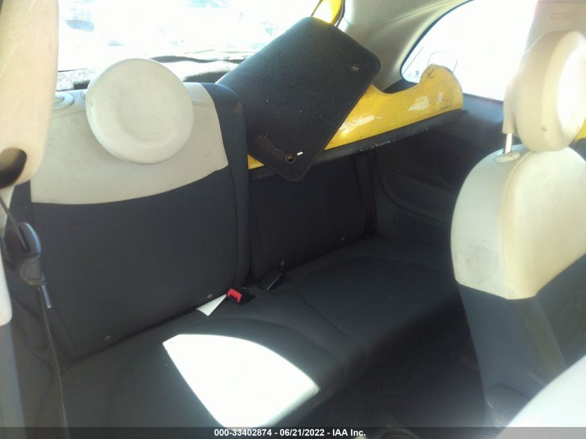 2013 FIAT 500 POP 3C3CFFAR2DT554925