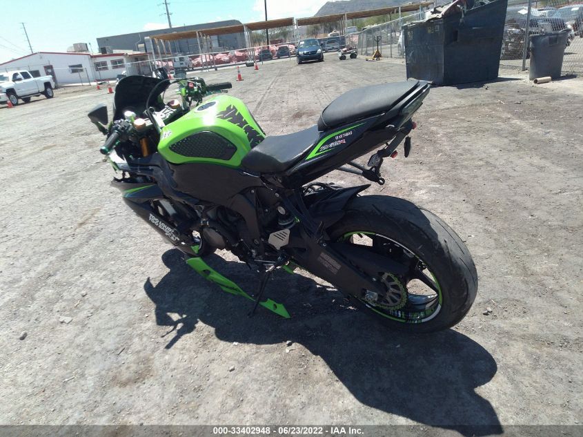 2013 KAWASAKI ZX636 F JKBZXJF15DA000333