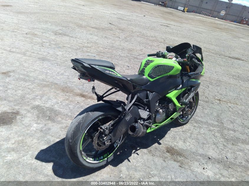 2013 KAWASAKI ZX636 F JKBZXJF15DA000333