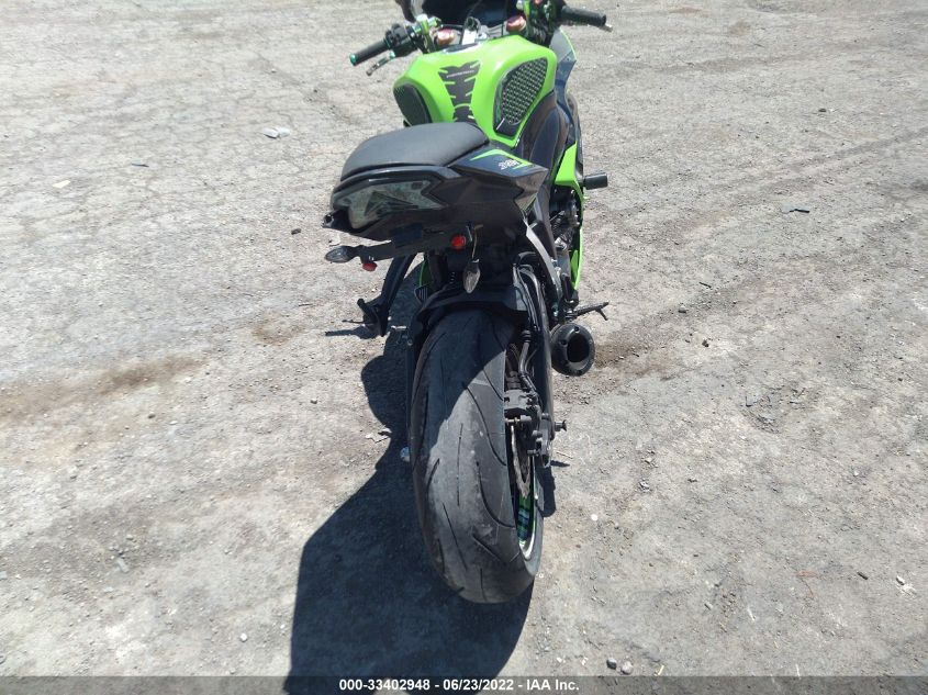 2013 KAWASAKI ZX636 F JKBZXJF15DA000333