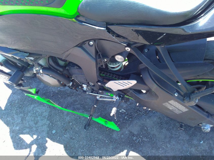 2013 KAWASAKI ZX636 F JKBZXJF15DA000333
