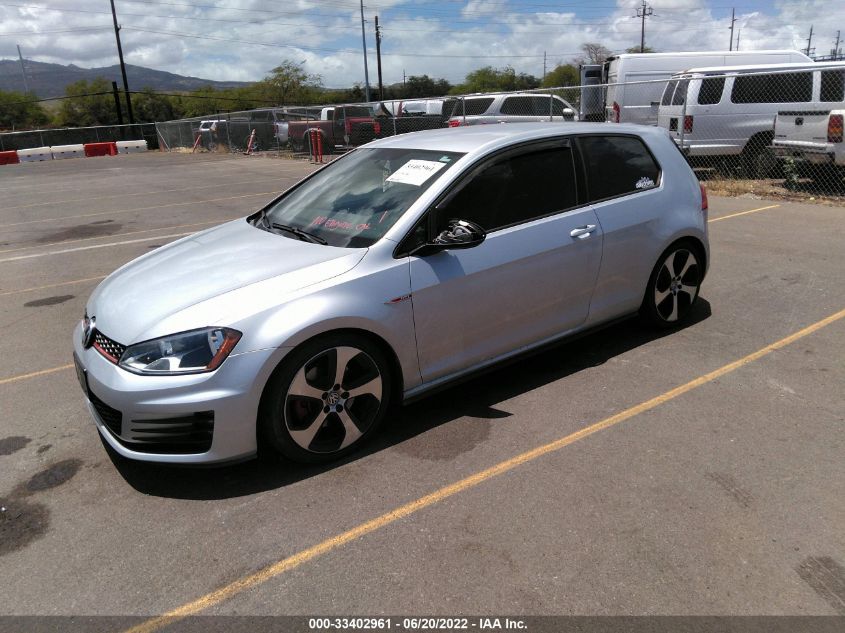 2016 VOLKSWAGEN GOLF GTI S 3VWYT7AU5GM048974