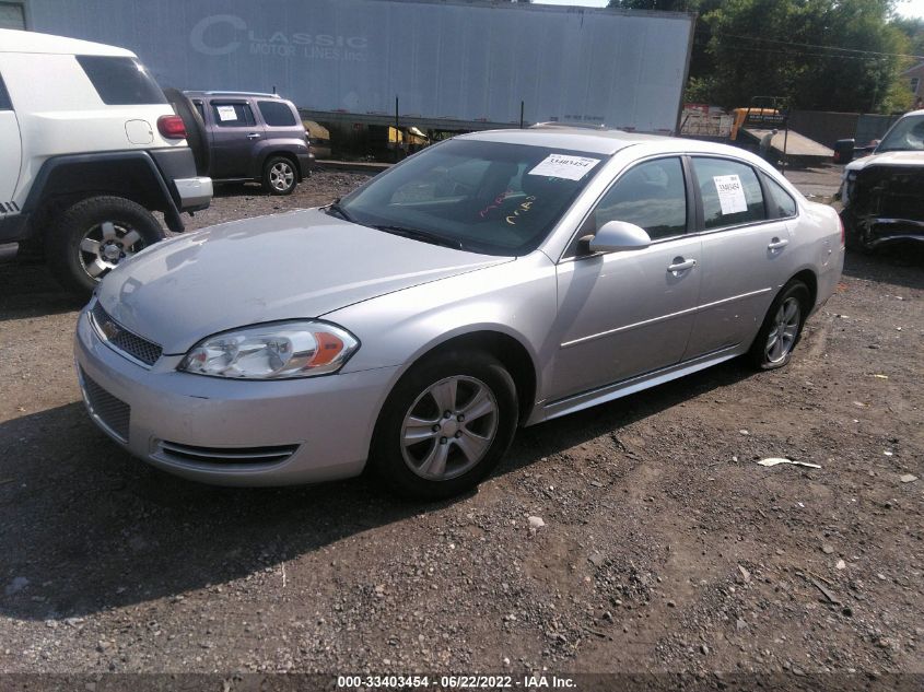 2015 CHEVROLET IMPALA LIMITED LS 2G1WA5E33F1122512