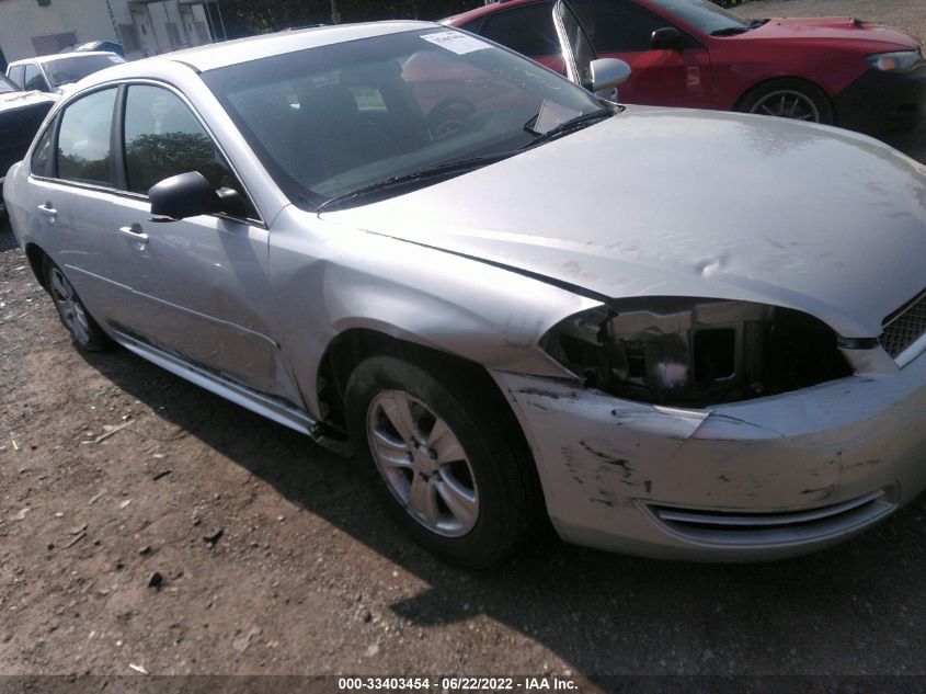 2015 CHEVROLET IMPALA LIMITED LS 2G1WA5E33F1122512