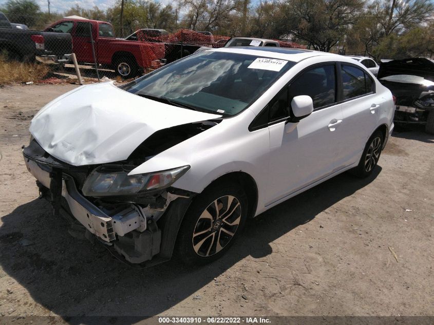 2013 HONDA CIVIC SDN EX 19XFB2F80DE066929