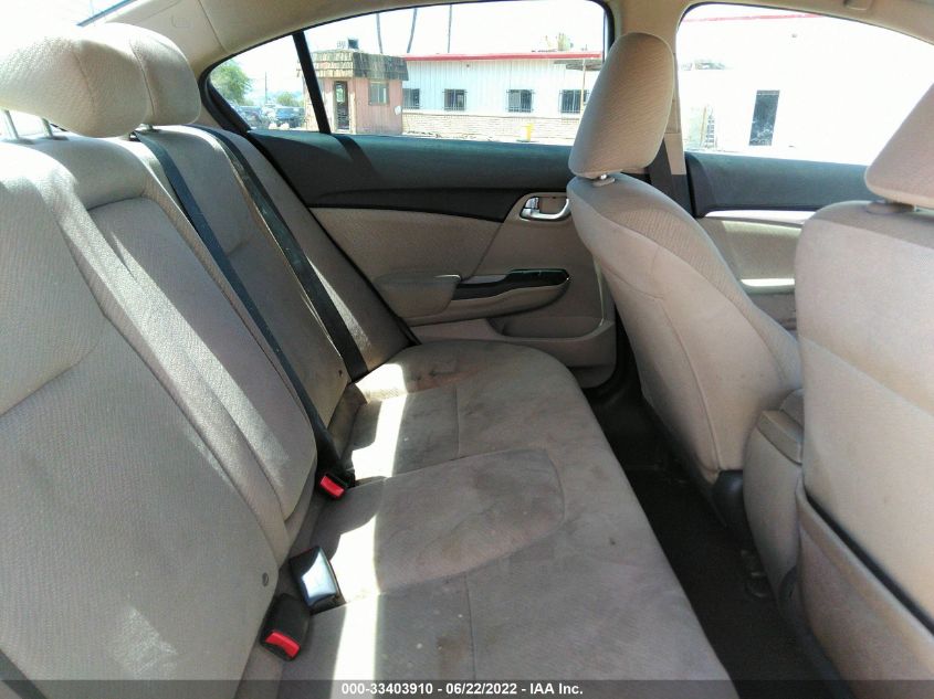 2013 HONDA CIVIC SDN EX 19XFB2F80DE066929
