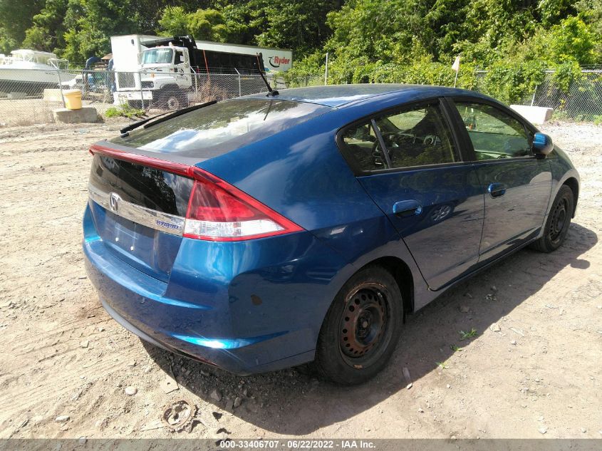 2013 HONDA INSIGHT JHMZE2H33DS005091