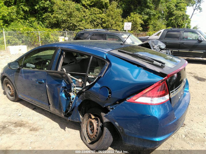 2013 HONDA INSIGHT JHMZE2H33DS005091