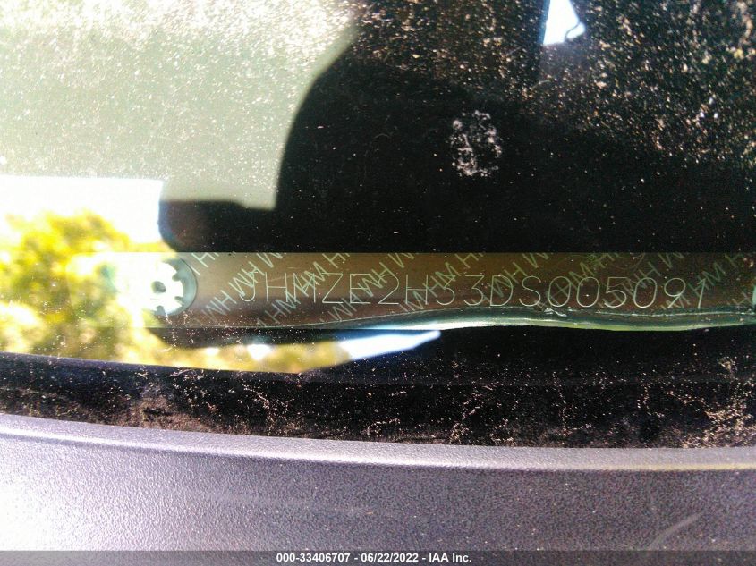 2013 HONDA INSIGHT JHMZE2H33DS005091