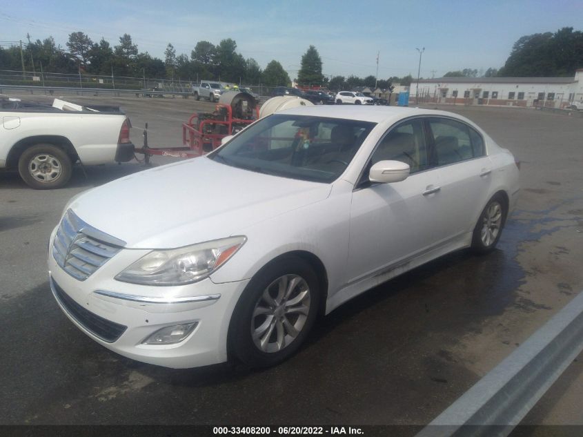2013 HYUNDAI GENESIS 3.8L KMHGC4DD5DU227107