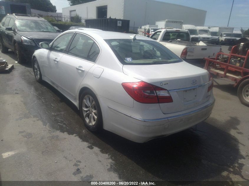 2013 HYUNDAI GENESIS 3.8L KMHGC4DD5DU227107