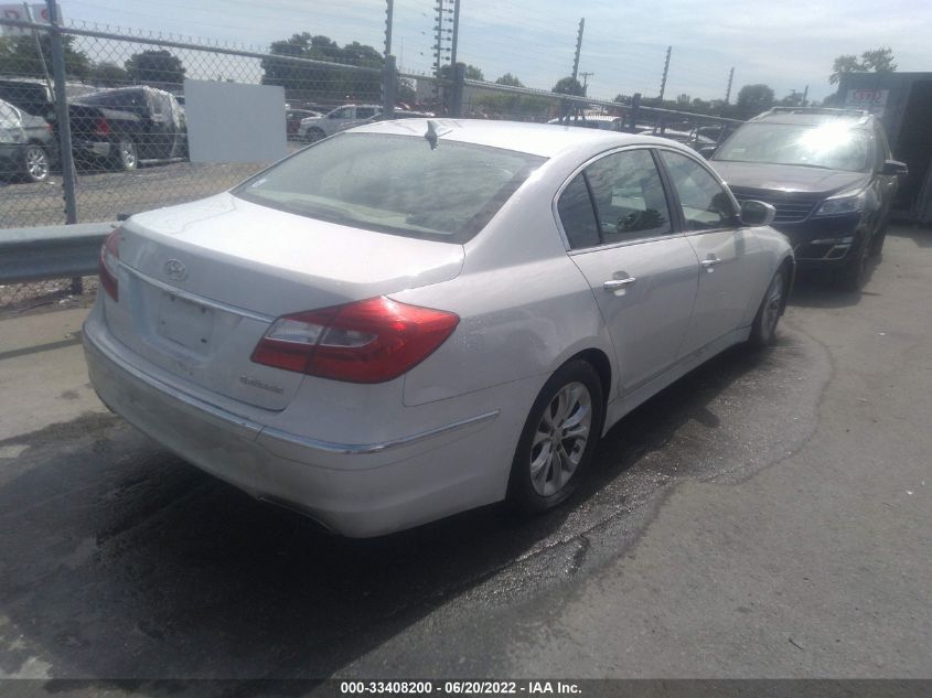 2013 HYUNDAI GENESIS 3.8L KMHGC4DD5DU227107