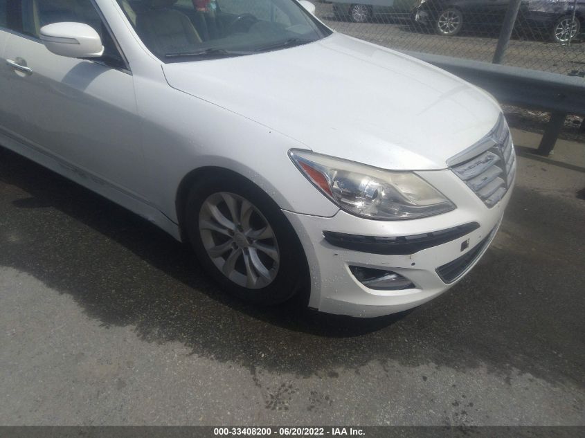 2013 HYUNDAI GENESIS 3.8L KMHGC4DD5DU227107