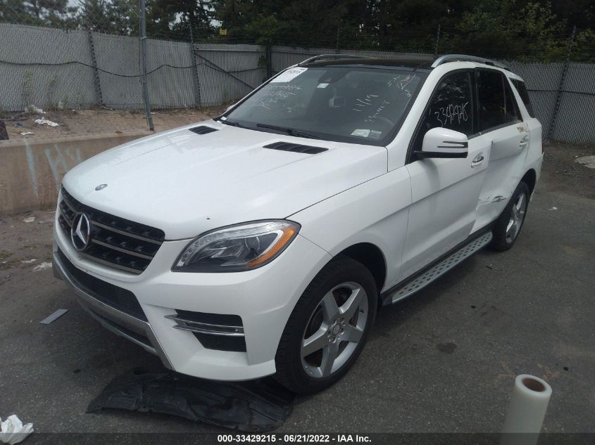 2014 MERCEDES-BENZ M-CLASS ML 350 4JGDA5HB6EA365278