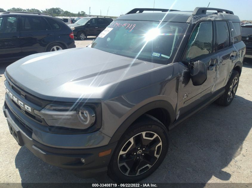 2022 FORD BRONCO SPORT OUTER BANKS 3FMCR9C69NRD49555