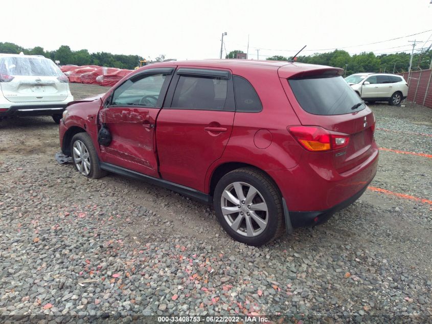 2015 MITSUBISHI OUTLANDER SPORT ES 4A4AR3AU3FE050263