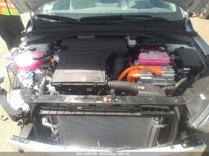2022 HYUNDAI IONIQ HYBRID SE KMHC75LC5NU285043