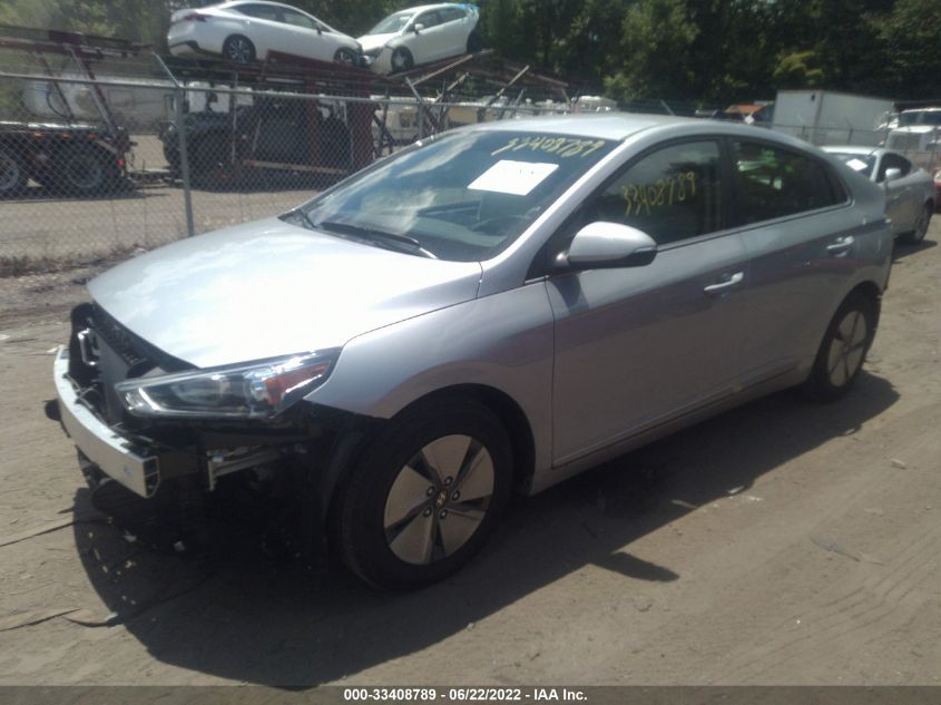 2022 HYUNDAI IONIQ HYBRID SE KMHC75LC5NU285043