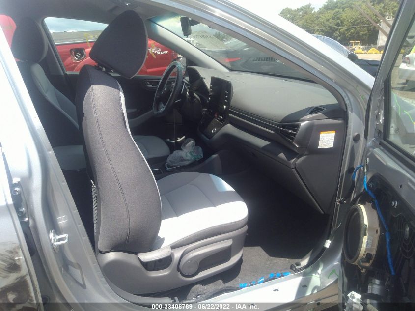 2022 HYUNDAI IONIQ HYBRID SE KMHC75LC5NU285043