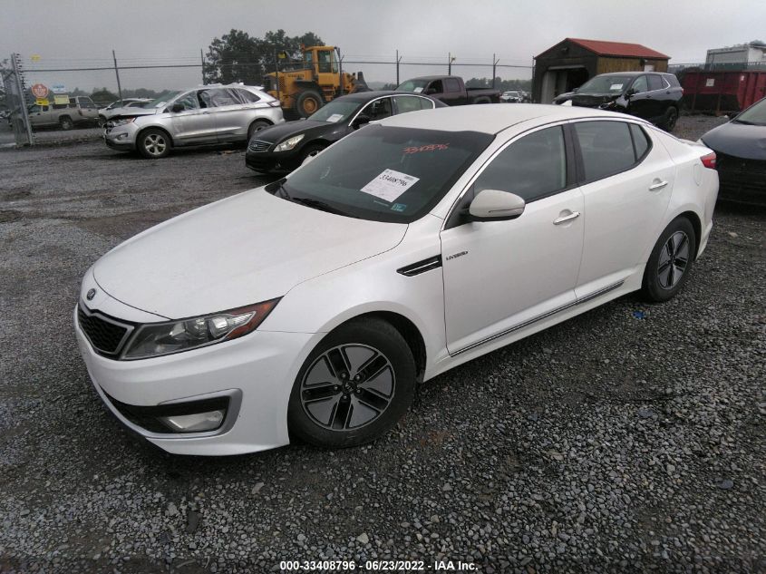 2013 KIA OPTIMA HYBRID LX KNAGM4AD4D5040860