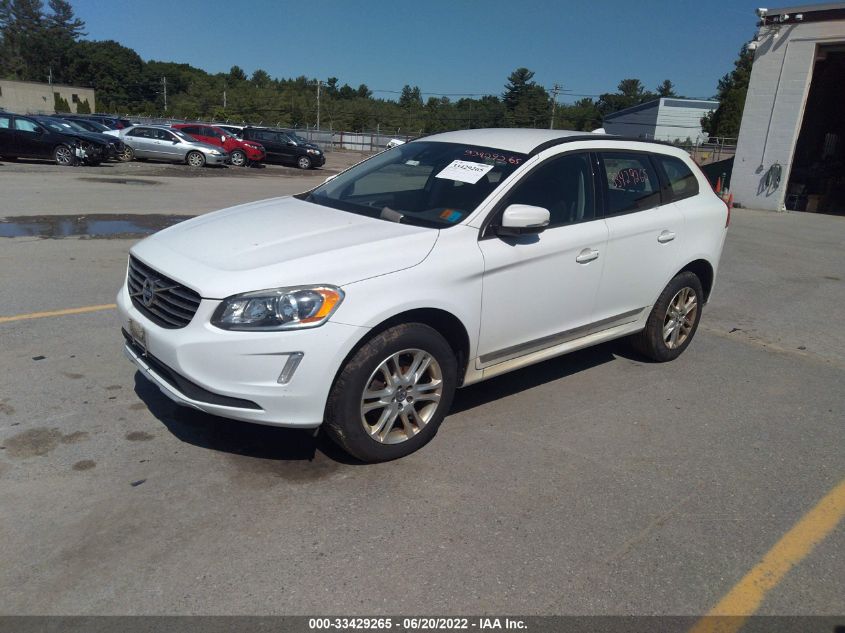 2016 VOLVO XC60 T5 YV4612RJ9G2835749