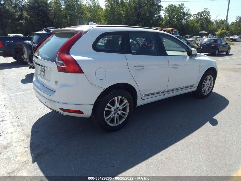 2016 VOLVO XC60 T5 YV4612RJ9G2835749