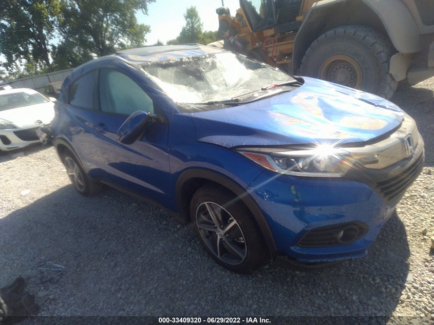 VIN 3CZRU6H58NM736147 2022 HONDA HR-V EX