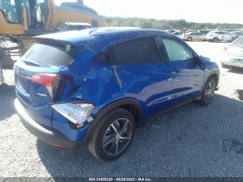 VIN 3CZRU6H58NM736147 2022 HONDA HR-V EX