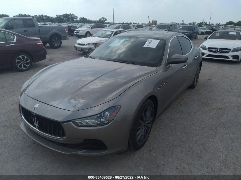 2017 MASERATI GHIBLI S ZAM57RSA7H1262580