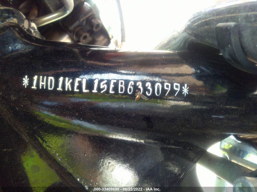 2014 HARLEY-DAVIDSON FLHTK ELECTRA GLIDE ULTRA LTD 1HD1KEL15EB633099
