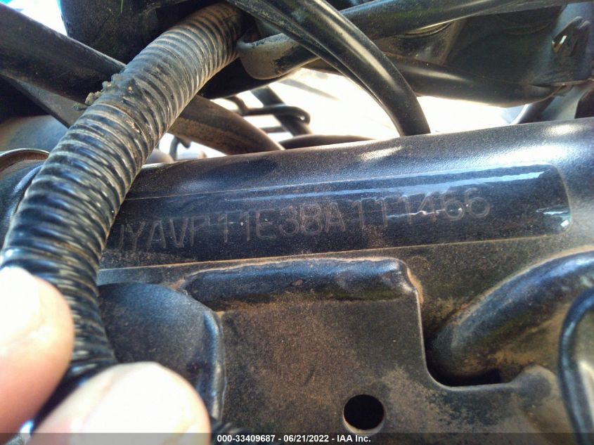 2008 YAMAHA XVS1100 A/AT JYAVP11E38A111466