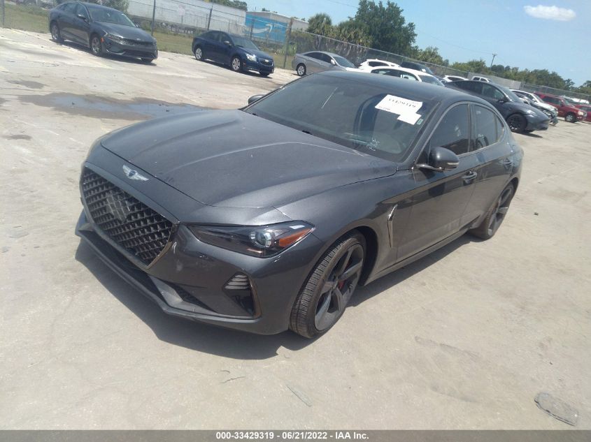 2019 GENESIS G70 3.3T ADVANCED KMTG34LE6KU043971