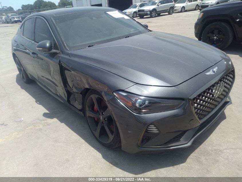 2019 GENESIS G70 3.3T ADVANCED KMTG34LE6KU043971