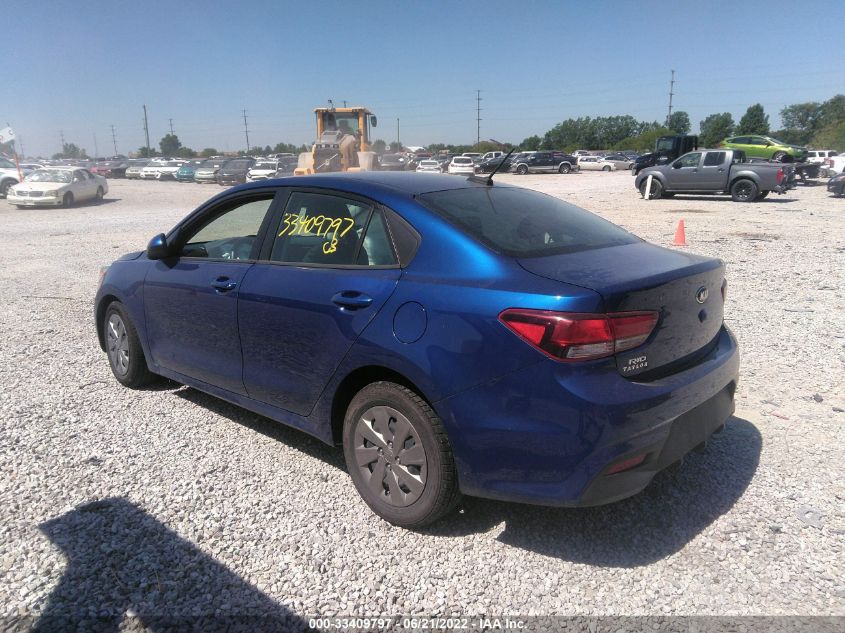 2020 KIA RIO S 3KPA24AD3LE298773