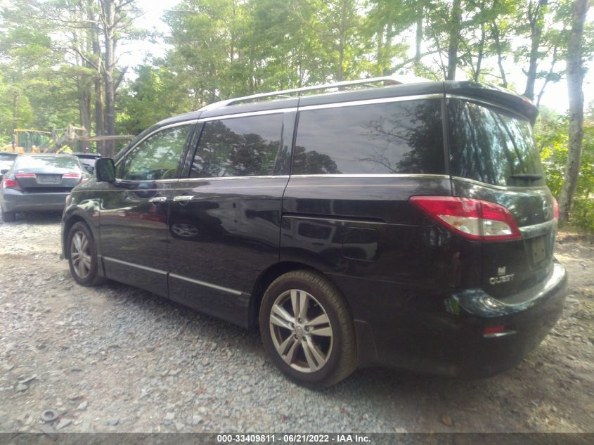 2014 NISSAN QUEST LE JN8AE2KP9E9105686