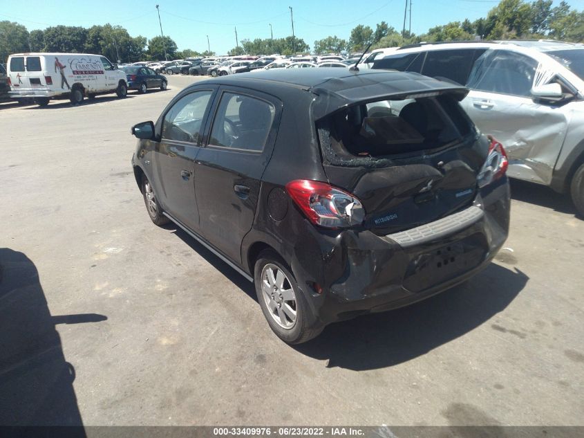 2015 MITSUBISHI MIRAGE ES/RF ML32A4HJ7FH011925