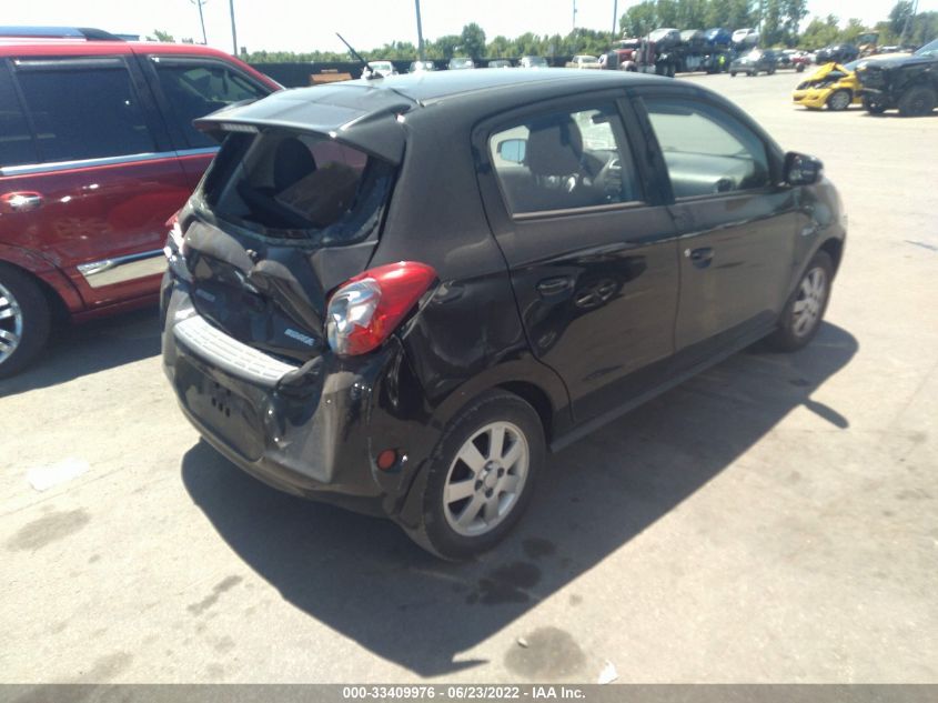 2015 MITSUBISHI MIRAGE ES/RF ML32A4HJ7FH011925