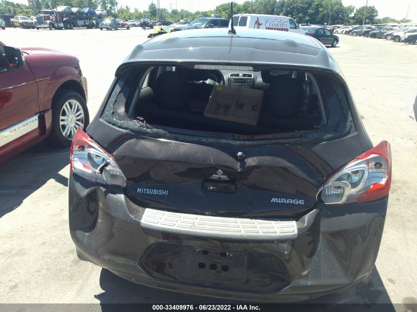 2015 MITSUBISHI MIRAGE ES/RF ML32A4HJ7FH011925