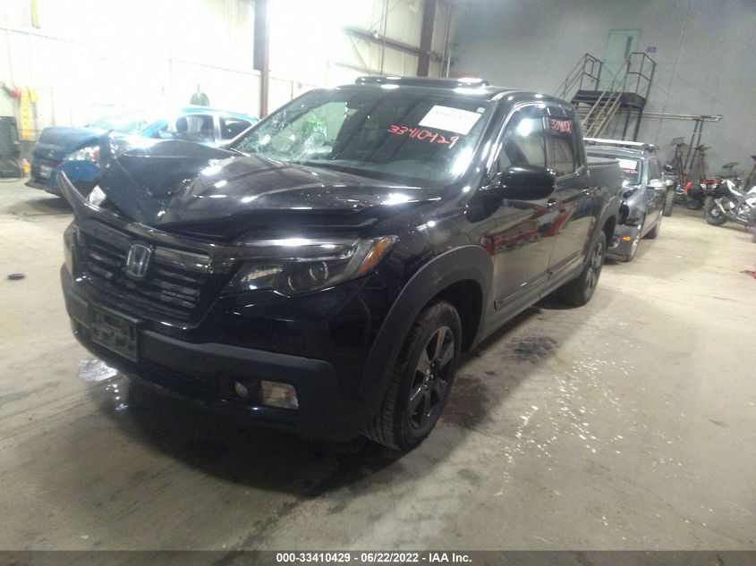 2019 HONDA RIDGELINE BLACK EDITION 5FPYK3F85KB011762
