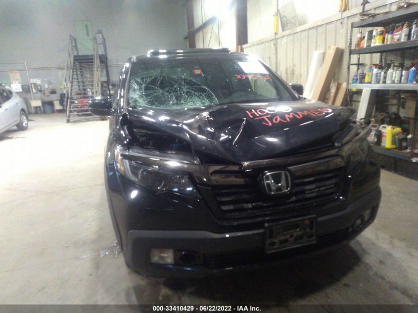 2019 HONDA RIDGELINE BLACK EDITION 5FPYK3F85KB011762