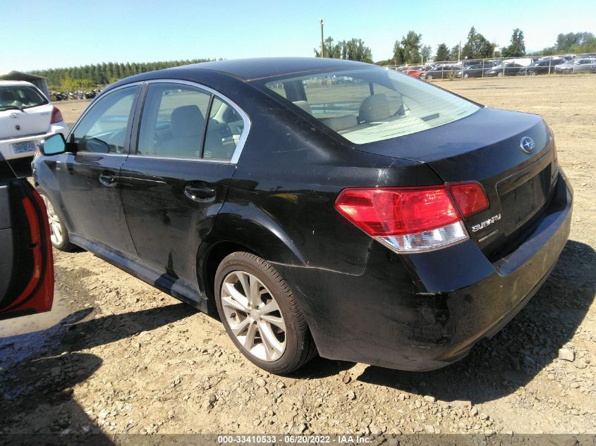 2013 SUBARU LEGACY 2.5I PREMIUM 4S3BMBB65D3037205