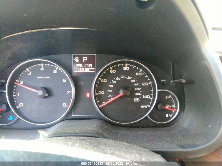 2013 SUBARU LEGACY 2.5I PREMIUM 4S3BMBB65D3037205
