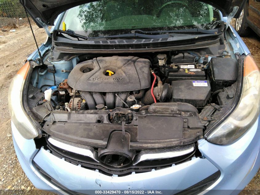 2013 HYUNDAI ELANTRA COUPE GS PZEV KMHDH6AE8DU006890