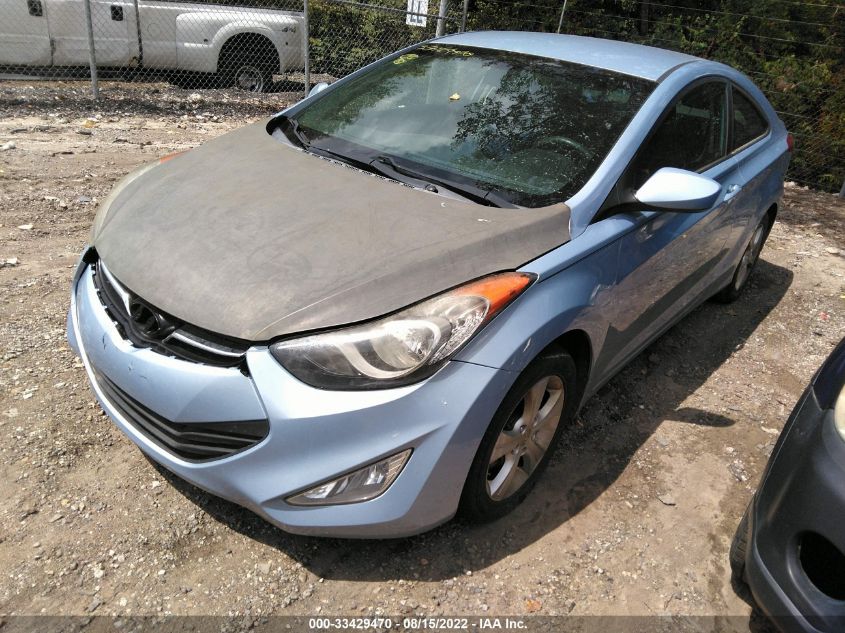 2013 HYUNDAI ELANTRA COUPE GS PZEV KMHDH6AE8DU006890