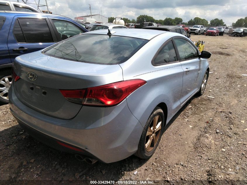 2013 HYUNDAI ELANTRA COUPE GS PZEV KMHDH6AE8DU006890